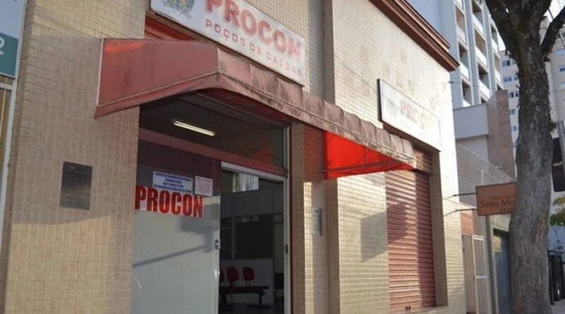 fachada do procon de Poços de Caldas -MG