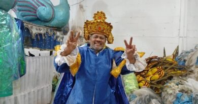 Tamir novo rei momo do carnaval 2026 de Poços de Caldas-MG
