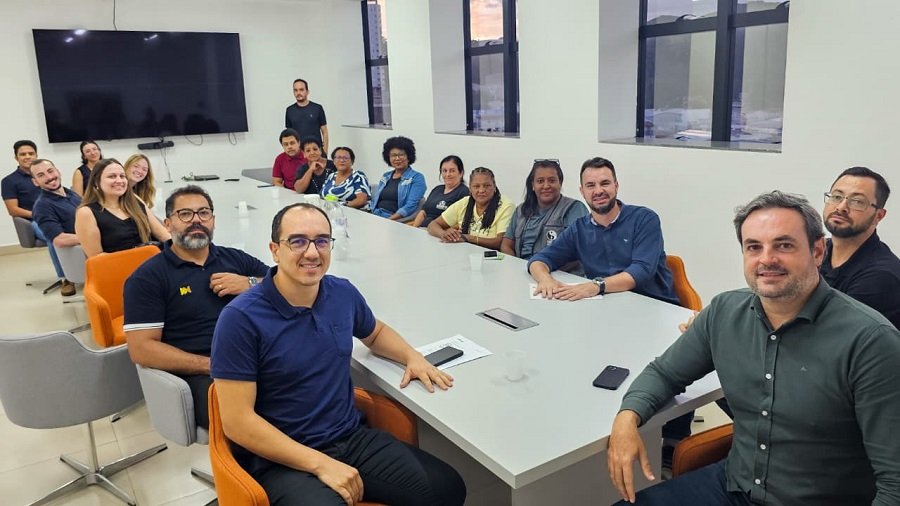 reunião sobre mudanças no transporte público de Poços de Caldas-MG
