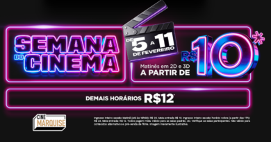 Semana do Cinema no Cine Marquise Ultravisão