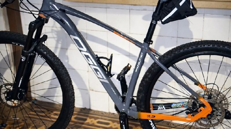 bicicleta recuperada após tentativa de roubo