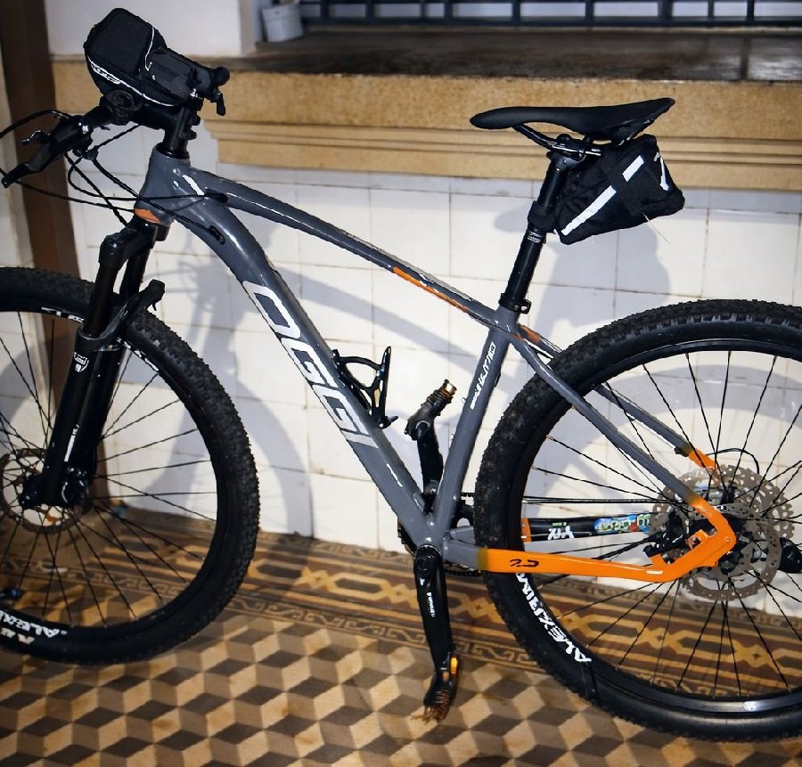 bicicleta recuperada após tentativa de roubo