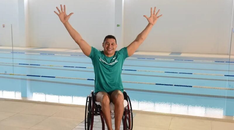 Atleta paralimpico Clodoado Silva