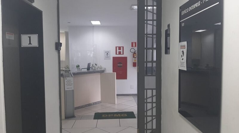 sede da Defensoria Pública em Poços de Caldas