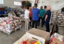 doação cestas básicas ao banco de alimentos