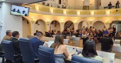 homenagem mulheres na câmara municipal de Poços de Caldas