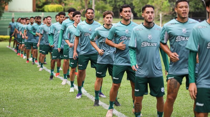 Apresentação dos jogadores da Caldense