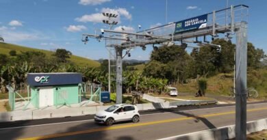 Pedágio sem cancela na MG 459 em Monte Sião