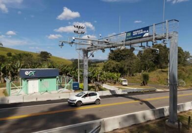 Pedágio sem cancela na MG 459 em Monte Sião