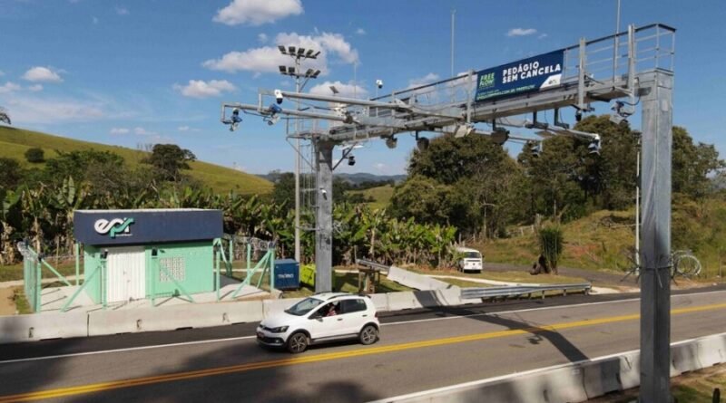 Pedágio sem cancela na MG 459 em Monte Sião