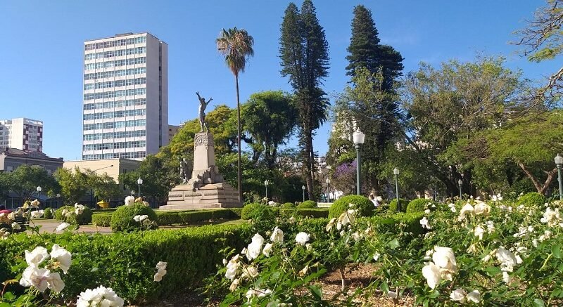 praça pedro sanches em Poços de Caldas