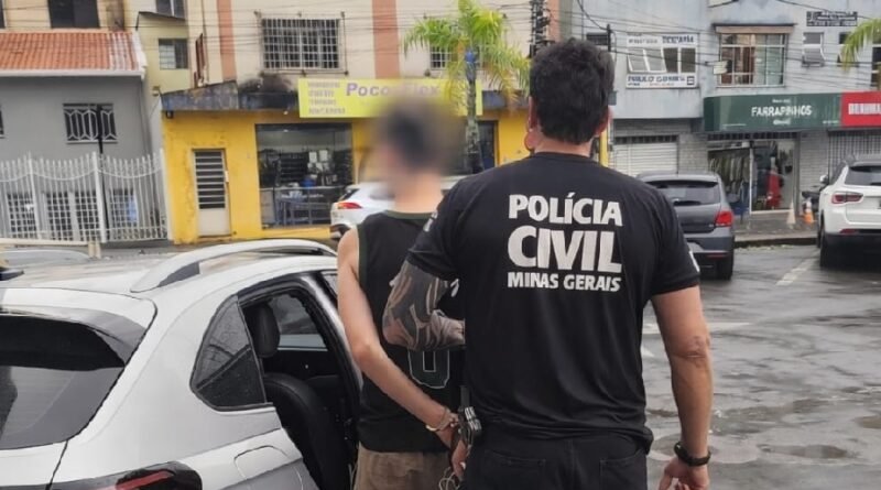 suspeito de violência doméstica preso pela Polícia Civil