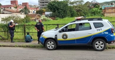 suspeito abordado e detido por suspeita de receptação em Poços de Caldas