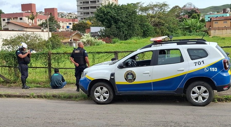 suspeito abordado e detido por suspeita de receptação em Poços de Caldas