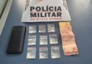 drogas apreendidas com adolescente no bairro São José, em Poços de Caldas-MG