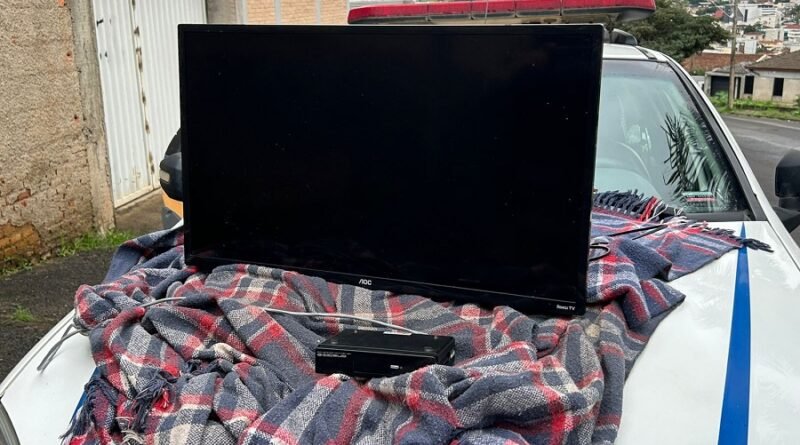 tv e tv box receuperados pela pm pm andaradas