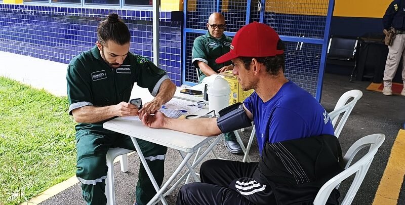 ação durante o Join PRF em Poços de Caldas