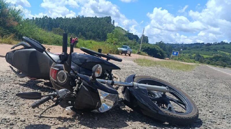 moto envolvida em acidente fatal na br 267 em Campestre
