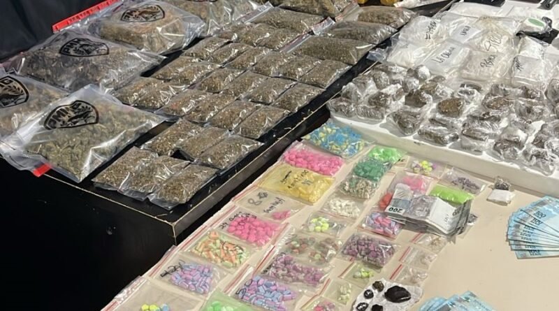 drogas e dinheiro apreendidas pela pm