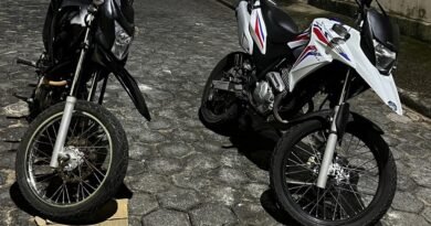 motos apreendidas pela pm em Campestre