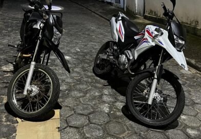 motos apreendidas pela pm em Campestre