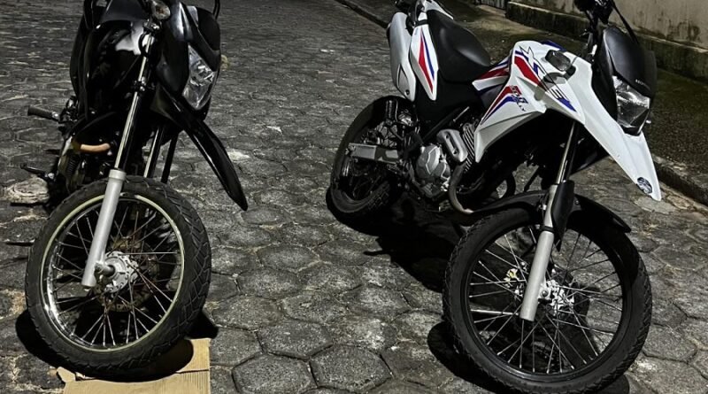 motos apreendidas pela pm em Campestre