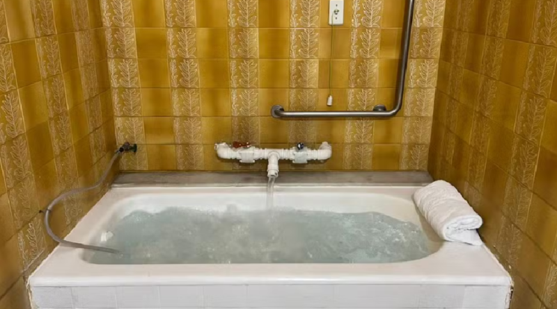 banheira no Balneário Dr. Mário Mourão em Poços de Caldas