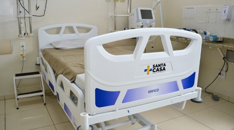 cama elétrica doada para Santa Casa