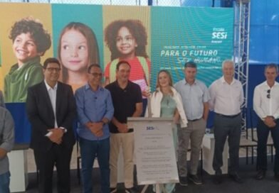 FIEMG inaugura escola do SESI em Araçuaí e lança pedra fundamental de nova unidade em Salinas