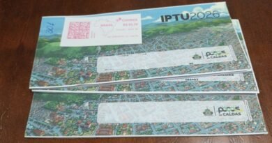 Carnês do IPTU 2026 de Poços de Caldas