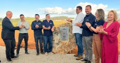 Lançamento da pedra fundamental da Poçostec