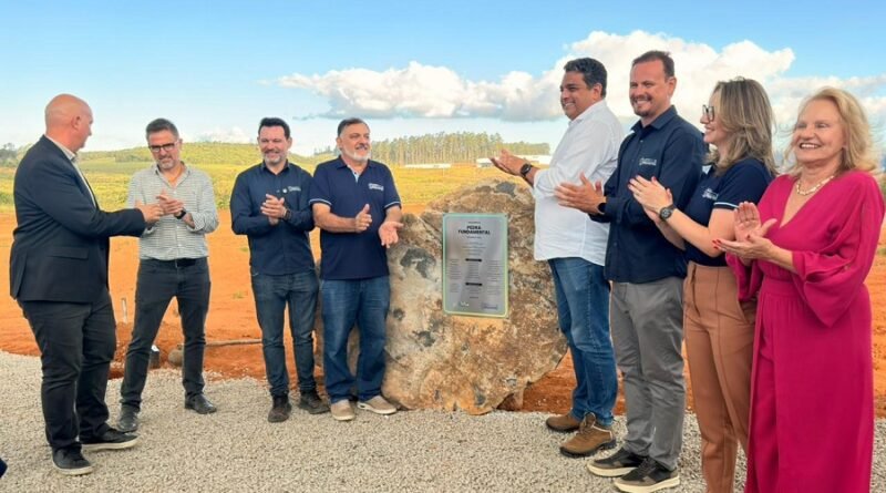 Lançamento da pedra fundamental da Poçostec