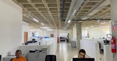 recepção da secretaria de meio ambiente