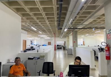 recepção da secretaria de meio ambiente