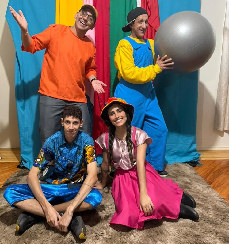 atores da Cia Dionizio de Teatro