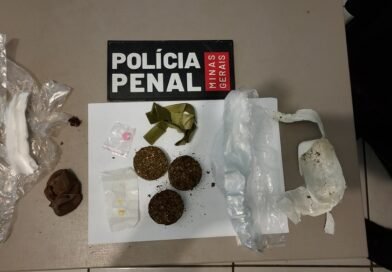 Mãe é presa após passar droga para o filho no presídio droga apreendida no presídio de Poços de Caldas