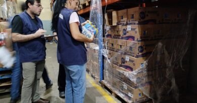 Vigilância Sanitária de Andradas intensifica fiscalização sobre produtos de limpeza com lote específico da marca Ypê fiscais da vigilância Sanitária e do procon de Andradas