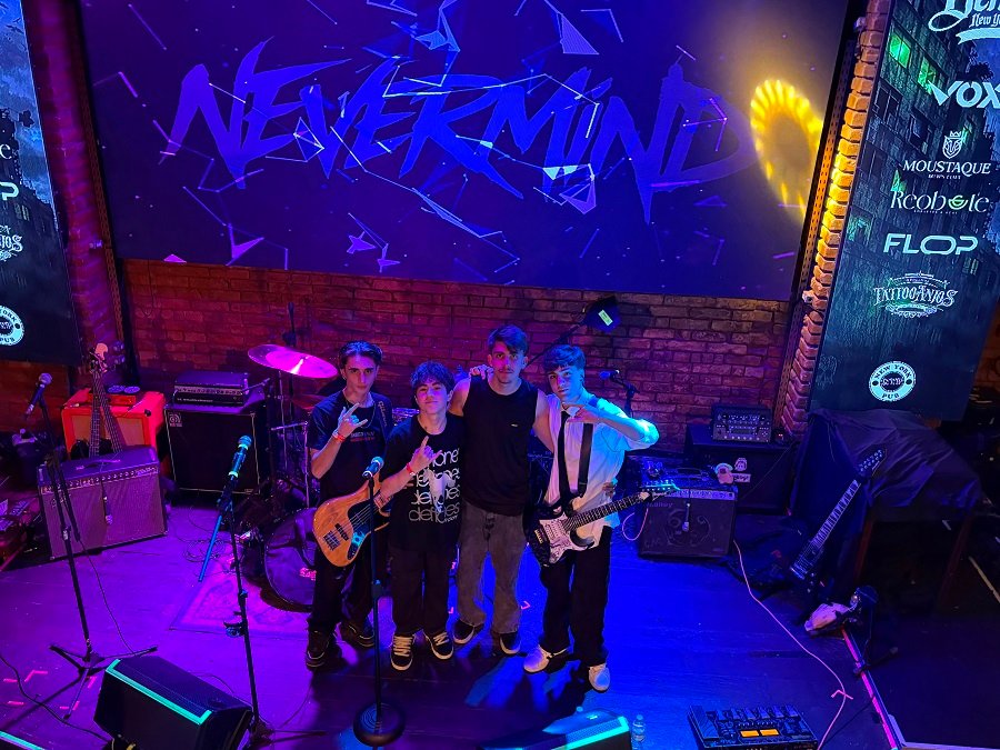 integrantes da Banda NeverMind