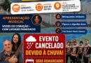 Chega Junto é adiado devido à chuva Chega Junto é adiado devido à chuva