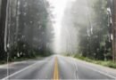 Concessionária alerta motoristas sobre chuva em rodovias na região chuva no para-brisa de carro em rodovia