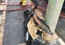 Curto-circuito em bateria de moto elétrica pode ter causado incêndio em residência moto elétrica incendiada