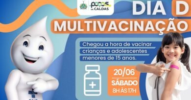 Saúde realiza Dia D de Multivacinação neste sábado Saúde realiza Dia D de Multivacinação neste sábado