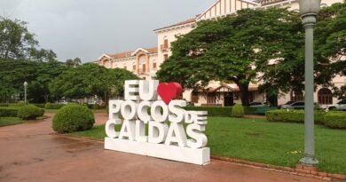 Previsão do tempo em Poços de Caldas-MG praça pedro sanches poços de caldas