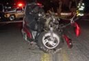 Motociclista morre em acidente na Rodovia do Contorno motoneta atingida por carro na Rodovia do Contorno