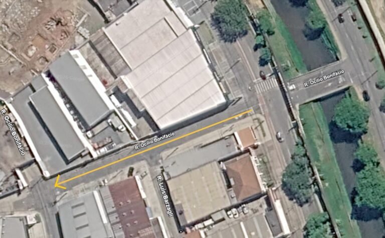 mapa rua