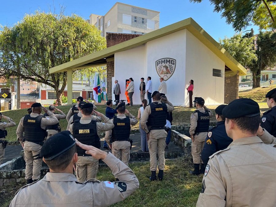 novo ponto de apoio da PM no Jardim dos Estados