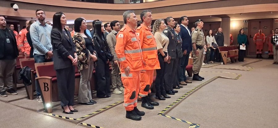 solenidade 51 anos corpo de bombeiros poços de Caldas