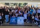 Voluntários da Alcoa promovem ação de inclusão com pessoas com deficiência visual em Poços de Caldas Voluntários da Alcoa e atendidos pela AADV que participaram da ação de solidariedade