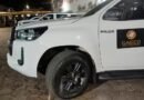 Quadrilha especializada na clonagem de caminhonete de luxo é alvo de operação em Alfenas viatura do GAECO de Varginha