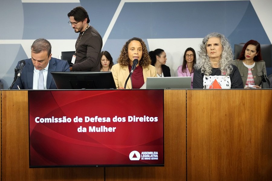 Audiência pública da Comissão de Defesa dos Direitos da Mulher da Assembleia Legislativa de Minas Gerais